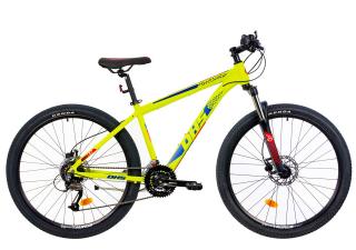 Bicicleta MTB-HT 27.5   DHS Terrana 2725, cadru aluminiu 18  , manete secventiale, frane disc, 24 viteze, verde