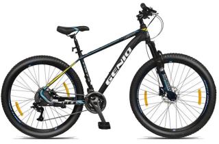 Bicicleta MTB-HT 27.5   GENIO M573, cadru aluminiu 17  , manete secventiale, frane hidraulice, 27 viteze, albastru auriu