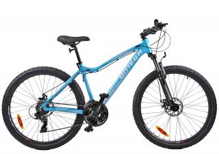 Bicicleta MTB-HT 27.5   OMEGA Camille, cadru aluminiu 17.5  , manete secventiale, frane disc, 21 viteze, turcoaz