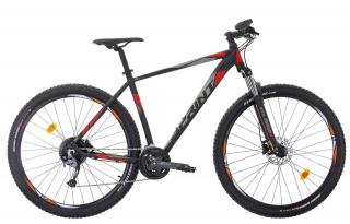 Bicicleta MTB-HT 27.5   SPRINT Maverick Pro, cadru aluminiu 16  , frane hidraulice, 27 viteze, negru mat rosu