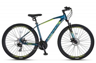 Bicicleta MTB-HT 27.5   UMIT Camaro 2D, cadru aluminiu 18  , manete secventiale, frane disc, 21 viteze, albastru lime