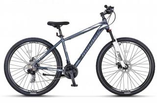 Bicicleta MTB-HT 27.5   UMIT Mirage 2D, cadru aluminiu 18  , frane mecanice, 21 viteze, antracit alb