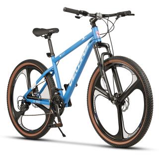 Bicicleta MTB-HT 27.5   VELORS Prime 2.7, cadru otel 18  , jante magneziu, frane disc, manete secventiale, 21 viteze, albastru alb