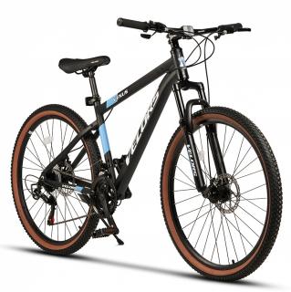 Bicicleta MTB-HT 27.5   VELORS Venus, cadru aluminiu 17  , manete secventiale, frane disc, 21 viteze, negru albastru