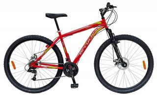 Bicicleta MTB-HT 29   BR One, cadru otel 19  , frane disc, manete secventiale, 21 viteze, rosu