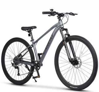 Bicicleta MTB-HT 29   CARPAT Duro 2.9, cadru aluminiu 18  , manete secventiale, frane hidraulice, 21 viteze, gri negru
