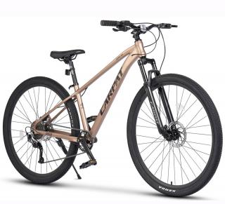 Bicicleta MTB-HT 29   CARPAT Duro 2.9, cadru aluminiu 18  , manete secventiale, frane hidraulice, 21 viteze, maro negru