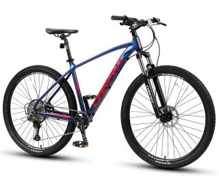 Bicicleta MTB-HT 29   CARPAT Pro Limited Edition C29212H, cadru aluminiu 18  , manete secventiale, frane hidraulice, 12 viteze, albastru rosu