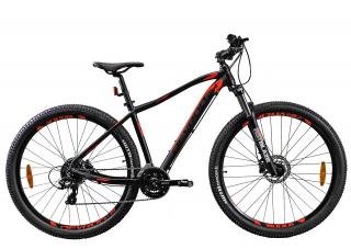 Bicicleta MTB-HT 29   DEVRON Riddle RM0.9, cadru aluminiu 19.5  , manete secventiale, frane hidraulice, 21 viteze, negru rosu