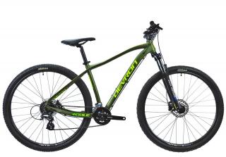 Bicicleta MTB-HT 29   DEVRON Riddle RM1.9, cadru aluminiu 18  , manete secventiale, frane hidraulice, 16 viteze, verde