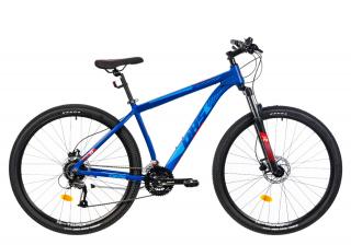 Bicicleta MTB-HT 29   DHS Terrana 2927, cadru aluminiu 18  , manete secventiale, frane hidraulice, 24 viteze, albastru