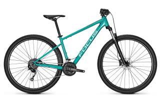 Bicicleta MTB-HT 29   FOCUS VWhistler 3.6 29DI, cadru aluminiu 20  , manete escventiale, frane hidraulice, 27 viteze, turcoaz