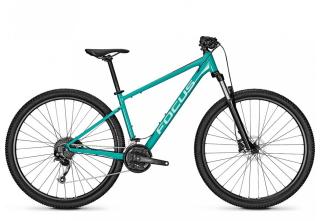 Bicicleta MTB-HT 29   FOCUS Whistler 3.6 29DI, cadru aluminiu 16.5  , manete secventiale, frane hidraulice, 27 viteze, turcoaz