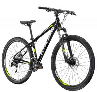 Bicicleta MTB-HT 29   KROSS Hexagon 5.0, cadru aluminiu 17  , manete secventiale, frane hidraulice, 24 viteze, negru galben