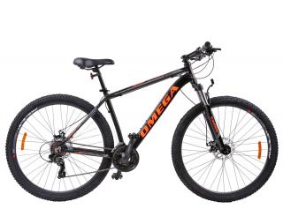 Bicicleta MTB-HT 29   OMEGA Gerry, cadru aluminiu 19.5  , manete secventiale, frane disc, 21 viteze, negru portocaliu