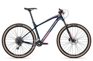 Bicicleta MTB-HT 29   ROCK MACHINE Catherine CRB 20-29, cadru carbon 15  , frane hidraulice, 20 viteze, albastru roz