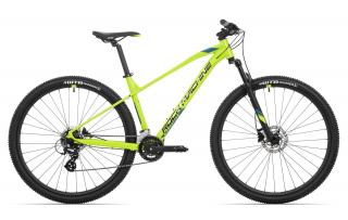 Bicicleta MTB-HT 29   ROCK MACHINE Manhattan 40-29, cadru aluminiu 19  , frane hidraulice, 14 viteze, galben neon albastru