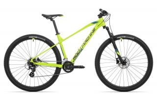 Bicicleta MTB-HT 29   ROCK MACHINE Manhattan 40-29, cadru aluminiu 19  , manete secventiale, frane hidraulice, 14 viteze, galben neon albastru