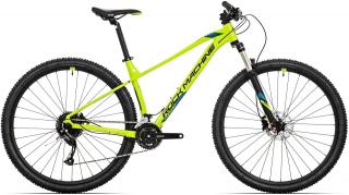 Bicicleta MTB-HT 29   ROCK MACHINE Torrent 20-29, cadru aluminiu 19  , manete secventiale, frane hidraulice, 18 viteze, galben fluo negru albastru