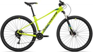 Bicicleta MTB-HT 29   ROCK MACHINE Torrent 20-29, cadru aluminiu 23  , frane hidraulice, 18 viteze, galben fluo negru albastru