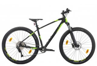 Bicicleta MTB-HT 29   SPRINT Apolon Pro, cadru aluminiu 20.5  , manete secventiale, frane hidraulice, 10 viteze, negru verde neon