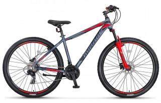 Bicicleta MTB-HT 29   UMIT Mirage HYD, cadru aluminiu 20  , frane hidraulice, 21 viteze, antracit rosu