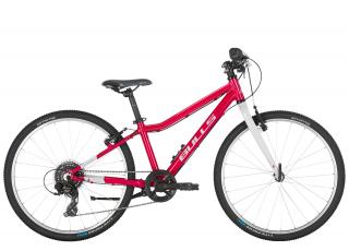 Bicicleta oras 24   BULLS Tokee Lite 24, cadru aluminiu 12.5  , frane V-Brake, 8 viteze, rosu