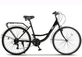 Bicicleta oras 26   RICH Meridian, cadru otel 19  , manete RevoShift, frane V-Brake, 21 viteze, negru
