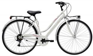 Bicicleta oras 28   ADRIATICA Movie Lady, cadru otel 19.5  , frane V-Brake, 6 viteze, alba