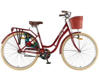 Bicicleta oras 28   POLAR Grazia 1S, cadru otel 18  , frane V-Brake torpedo, single speed, bordo