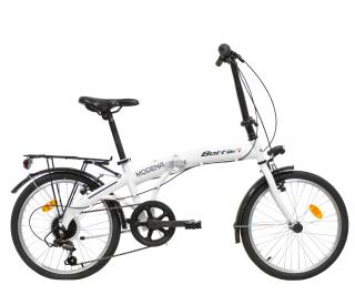 Bicicleta pliabila 20   BOTTARI Modena, cadru otel, frane V-Brake, 6 viteze, alb