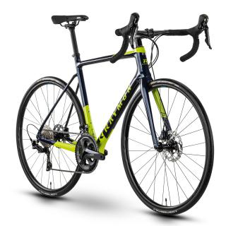 Bicicleta Road 28   RAYMON RaceRay 7.0, cadru carbon 20.5  , manete ergopower, frane hidraulice, 22 viteze, albastru verde