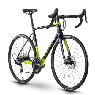 Bicicleta Road 28   RAYMON RaceRay 7.0, cadru carbon 22.5  , manete ergopower, frane hidraulice, 22 viteze, albastru verde