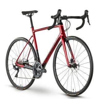 Bicicleta Road 28   RAYMON RaceRay 8.0, cadru carbon 23  , manete ergopower, frane hidraulice, 12 viteze, rosu