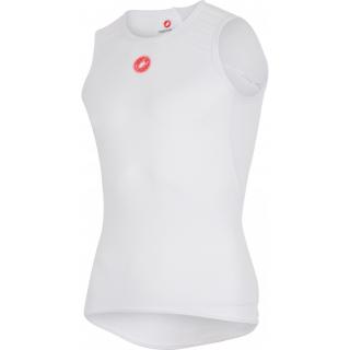 Bluza corp fara maneci Castelli PRO Issue SL Alb S