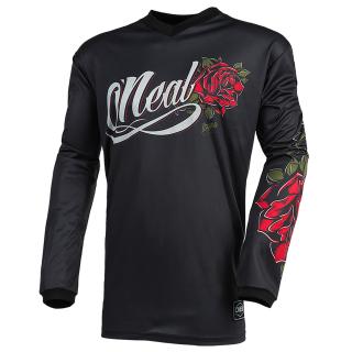 Bluza Femei O Neal Element Women Roses - L, Negru-Rosu