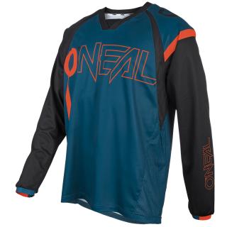 Bluza O Neal Element FR Hybrid- S, Petrol-Portocaliu