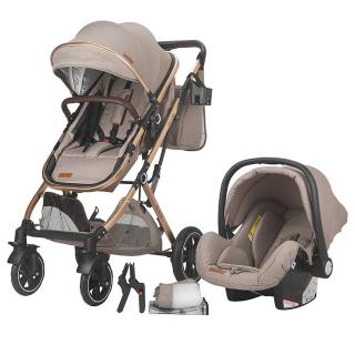 Carucior ultracompact 3in1 COCCOLLE Ravello sand beige