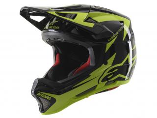 Casca Alpinestars Missile tech Airlift Black yellow Fluo L