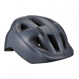 Casca ciclism copii BBB Hero BHE-172, gri inchis, marime S (50-54 cm)