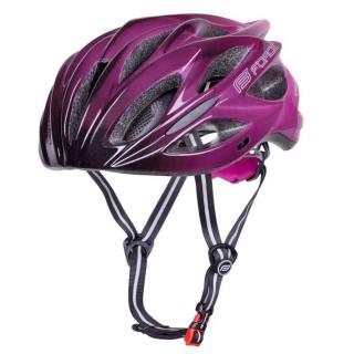 Casca ciclism FORCE Bull Hue, negru roz, marime L (58-62 cm)
