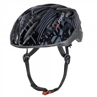 Casca ciclism FORCE Hal negru, marime S (50-54 cm)