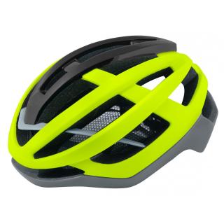 Casca ciclism FORCE Lynx, galben fluo gri, marime M (54-58 cm)