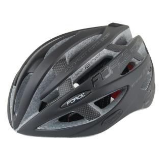Casca ciclism FORCE Road negru mat, marime M (54-58 cm)