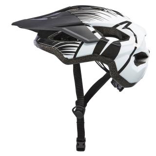 Casca ciclism O NEAL Matrix Split V.23, negru alb, marime M (54-58 cm)
