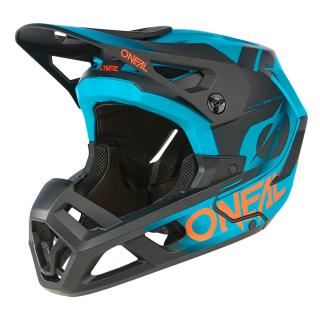 Casca ciclism O NEAL SL1 Helmet Solid V.24, negru turcoaz, marime L (59-60 cm)