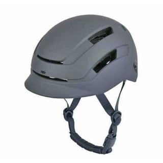 Casca ciclism P2R Astro, gri mat, marime L (58-62 cm)