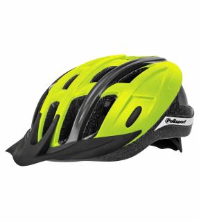 Casca ciclism POLISPORT Ride In, verde negru, marime L (58-62 cm)