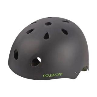 Casca ciclismu urban POLISPORT Radical Graffiti, gri, marime M (54-58 cm)