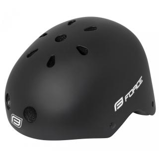 Casca FORCE BMX negru mat, marime L (58-62 cm)